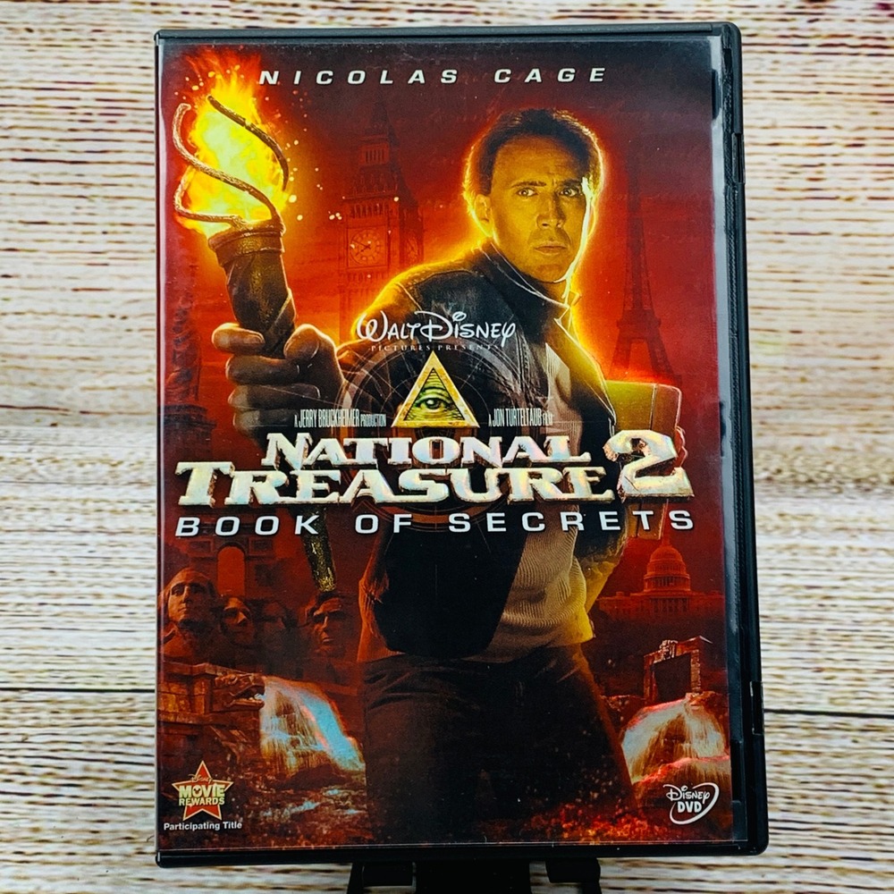 National Treasure 2: Book of Secrets [2007‎ DVD] Nicolas Cage Action Adventure